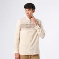 EDWIN JEANS - KOKO BILAL BEIGE Kemeja Lengan Panjang Baju Muslim Pria Top Man Muslim Shirt. 