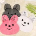 Silicone Anti-Slip Bath Mat with Bionic Suction Cups Non-Slip Shower Mat Bunny Desig Bathroom Floor Mat Massa. 