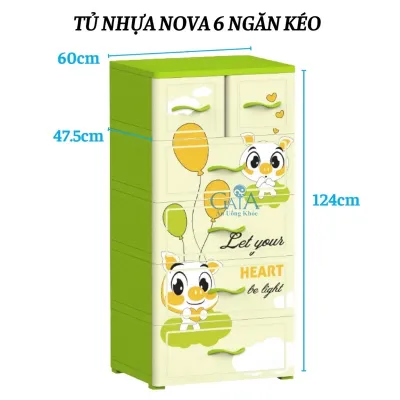 [CHÍNH HÃNG] TỦ NHỰA NOVA ĐỰNG QUẦN ÁO- ĐẠI ĐỒNG TIẾN