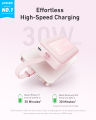 Anker Zolo 30W Power Bank with Built-in Cable 10K (A1688) / 20K (A1689) | Fast charging | Digital Display. 