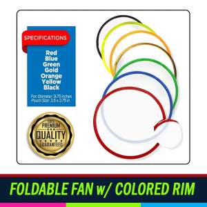 Customized Personalized Foldable fan with Print 100pcs Giveaway Election Souvenirs pamaypay COD