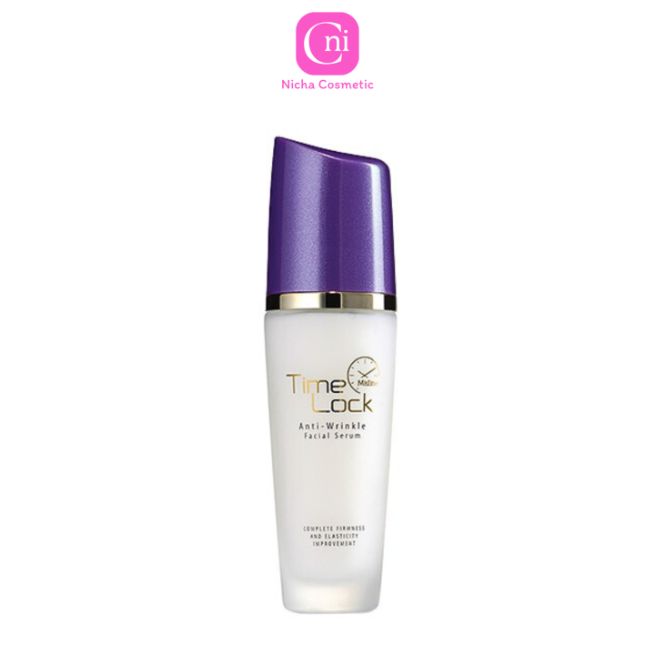 มิสทิน ไทม์ล็อค แอนตี้ ริงเคิล เซรั่ม บำรุงผิวหน้า ลดเลือนริ้วรอย Mistine Time Lock Anti-Wrinkle Serum 35 ml.