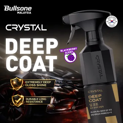 Bullsone Crystal Deep Coat Double Crystal Coating Technology Semi Ceramic and Carnauba Wax Formula (500ml)