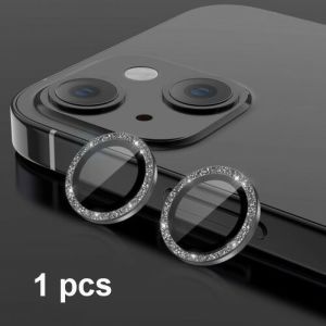 Tempred Glass Pelindung Lensa Kamera iPhone 13/ 11/12 Pro ProMax iPhone Camera Lens Proctector Ring Diamon Glitter - Cover Lensa Iphone