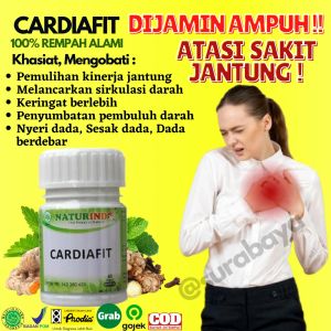 Obat Herbal Jantung Lemah Obat Hypehidrosis Primer Obat Keringat Berlebih Pada Tubuh Obat Jantung Koroner Obat Sakit Jantung Herbal Obat Herbal Perawatan Jantung Berdebar Nyeri Dada sebelah Kiri Telapak Tangan Berkeringat CARDIAFIT NATURINDO SURABAYA - Lazada