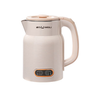 SG【ReadyStock】WEILI Electric Kettle Quick Boil Pro Energy Saving Warm Mode Safety Lock Spout Water Level Indicator Space Efficient Shape