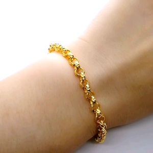 Rantai Tangan Kendi Diamond Cut Pelbagai Emas 916 Yon Hing