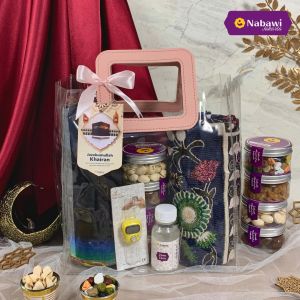 Hampers Al Iskan Paket Oleh Oleh Makanan Khas Arab Souvenir Haji dan Umroh Premium