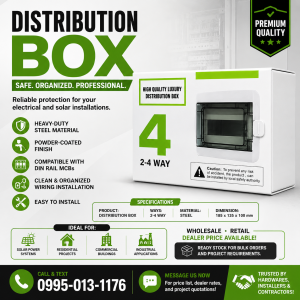 Waterproof Electrical Distribution Box