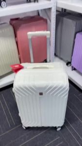 Traveltrove Travel Luggage Bag 18/20/24 Inch Size ABS+PC Plain Suitcase
