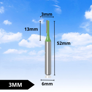 Mata Router Straight Bit Kayu Shank 6mm – 3/4/5/6/8/10/12mm | Mata Trimmer CNC Router Woodworking