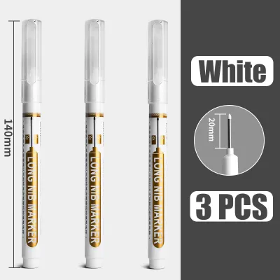 20mm Acrylic Paint Marker Pen Long Tip White Black Red Blue Mugs Painting Deep Hole Extension Marker Pens