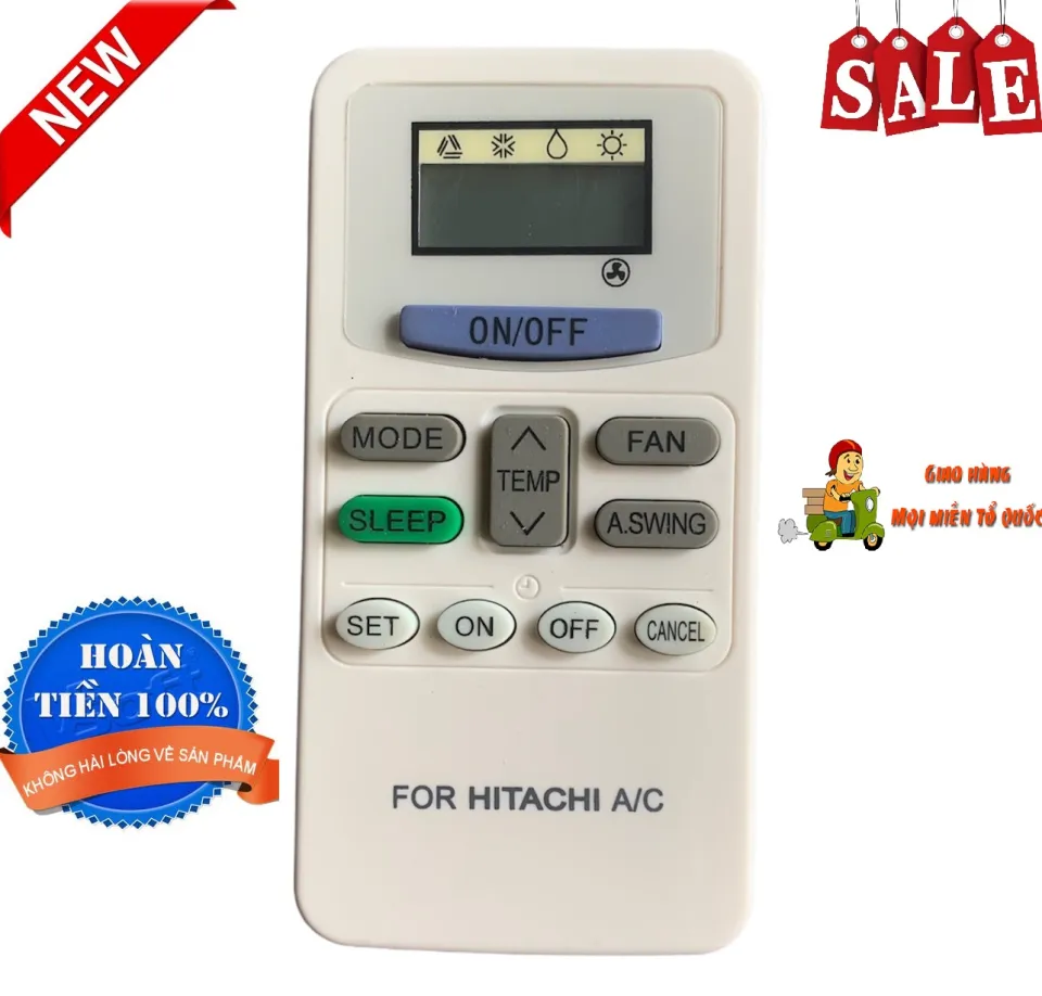 Điều khiển điều hòa Hitachi các dòng RAS-X RAS-EJ remote máy lạnh