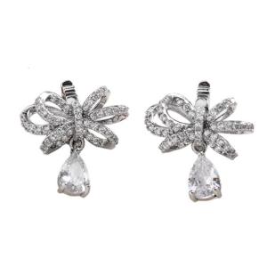 1Pair Earphone Clip Rhinestones Earphone Accessory Flash Blingbling Personalizeds DIY Outfit For Earbuds