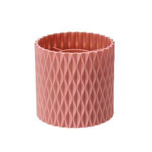 Hộp Đựng Cọ Trang Điểm Thiết Kế 5 Ngăn (SÓNG 3D) Hộp Để Bàn Đa Năng Cao Cấp-ESTLA