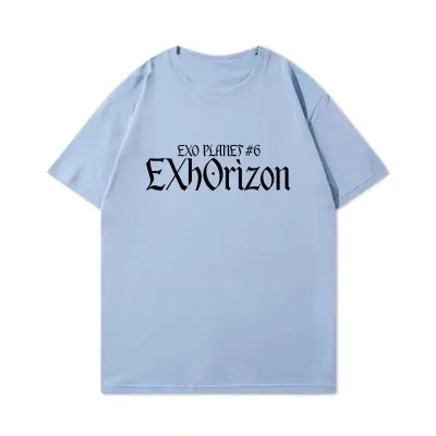 clu EXO PLANET 6 EXhOrizon Park Chanyeol SE HUN summer T-shirt KPOP Short Sleeve Top ulc