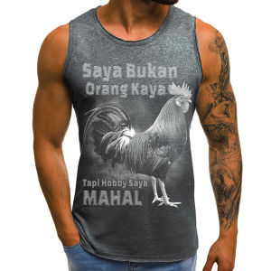 HOBBY AYAM | Singlet Pria | Dewasa | Distro | Diskon | Terbaru | Murah | Produk Lokal | CIAO.ID