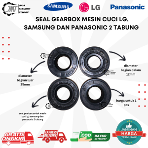 JMT - Seal Gearbox Mesin Cuci LG Samsung Dan Panasonic 2 Tabung