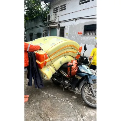 Nệm cao su non dày 20cm (đủ size) ( Giao Hoả tốc 2h )