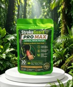 Krinex Stroke Guard Pro Max 30 Patches Herbal Neck Arthritis Relief for Stiffness and Numbness Fit for Neck Stiffness and Arthritis Relief