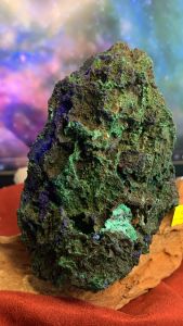 Viên đá khoáng vật Azurite Machalite MAgic tự nhiên năng lượng Vũ trụ