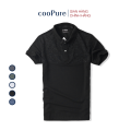 Áo thun polo nam cooPure chất vải 100% cotton, họa tiết Diamond NO. 1685. 