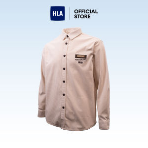 HLA Soft Comfortable Long Sleeve Casual Shirt Men - HNEAD3W125AC5