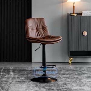 kursi bar kursi mini bar kursi tinggi kursi barstool kursi barbershop hidrolik kursi bar dapur minimalis TYPE B39-5#