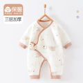 Spring, Autumn, Winter, Monk's Clothing, Newborn Air Cotton Warm Clothes Bodysuits & Onesies. 