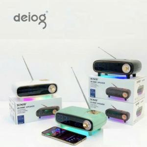 Loa Bluetooth NS-998BT hỗ trợ FM đèn LED RGB âm thanh rõ bass ấm loa mini không dây tiện mang theo