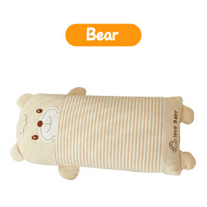 Sweetybayibayi Baby Natural Buckwheat Pillow Cotton Animal Cartoon Striped Pillows