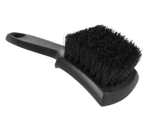 Tire Rim Scrub Brush Fabric Brush Berus Rim Tayar Kereta Car Wheel Brush DIY Scrubbing Cleaning Black White Silk Tyre Duster Car Care Brushes Tire Wheel Care Tire Brush Tyre Brush