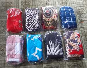 1pasang (2pcs)sarung tangan oven tebal anti panas murah meriah