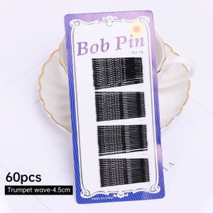 Cozyrooms 36/60Pcs Black Bob Pin Fashion Simple Hairpins Black Alloy Hair Clip Bobby Pin Hair Accessories Girl Woman COD