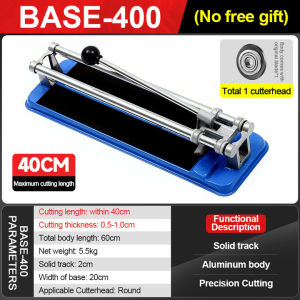 DEKES 600mm Manual Tile Cutter Cemented Carbide Manual Floor Heavy Duty Tile Cutting Machine Tile Cutter Small Portable High Precision Cutting Machine
