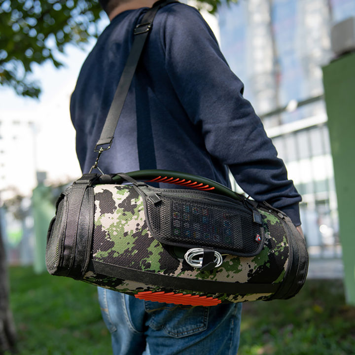 Oxford Cloth Sling Speaker Cases Cover with Shoulder Strap Speaker