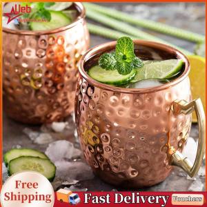 Wine Glasses Copper Stainless Steel Goblet Juice Drink Champagne Party Barware