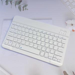 บลูทูธไร้สายใหม่ล่าสุด พร้อมทัชแพด แป้นพิมพ์ภาษาอังกฤษไทย แป้นพิมพ์บางเฉียบ ใช้ได้กับ IOS/Android/Win ทุกรุ่น