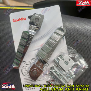 Fustep Footstep Step Vietnam Matic Blacklist Pijakan Kaki Belakang Matic Universal