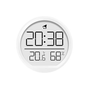 MIRELINA LED Digital Clock Black White ic Home Hygrometer Multi-Functional Wall Clock Home Use