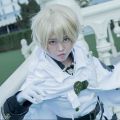 Anime Seraph of The End Owari No Seraph Mikaela Hyakuya Uniforms Cosplay Costume with Wig Full Set. 