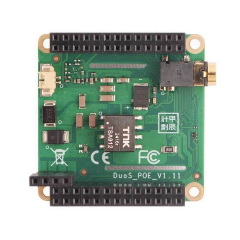 Pcb Audio Interface E9For Milk-V Duo S PoE HAT Expansion Board MIPI DSI and Audio Interface ...