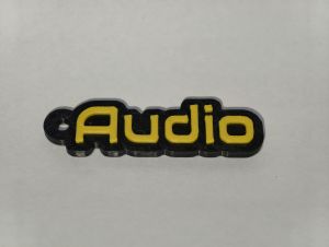 [3-8 Letters] 3D Name Keychain Personalized / Customized - Draco X