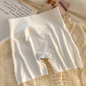 High Waist Belly Underwear Anti-Exposure Tummy-Control Safety Pants Butt-Lifting Slimming Safety Panties