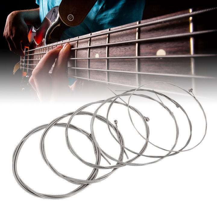 Bass Guitar Strings Basses String Wound Natural Feel for Bassist | Lazada