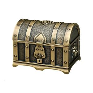 Sophisticated Storage Box in Enamel Alloy Portable Accessory for Storing Various Type of Organization