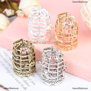 [COD] SweetBabiese 1:12 Scale dollhouse Miniature Furniture กรงนกโลหะสำหรับตกแต่งตุ๊กตา