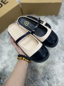 Giày sục búp bê nữ mũi tròn Doll ⚡ GIÁ SỐC ⚡ Giày búp bê đạp gót nhẹ nhàng thời trang mẫu hotrend dễ thương - full box