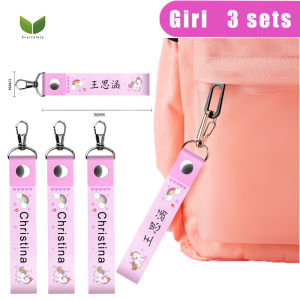 Eversalute Customized Name Stickers For KidsWaterproof Name Tag Wildly Used For Water Bottles School Bags Travel LuggagesSchool Essentials etc儿童防水姓名贴