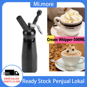 Mi.more 500ml Whip Cream Hitam & Foam Maker